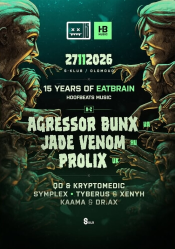 Hoofbeats × Eatbrain: 15 Years Anniversary | Olomouc